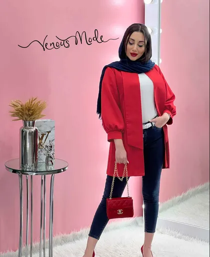 مانتو مازراتی یقه دوبل