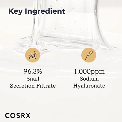 اسنس حلزون کوزارکس COSRX اصل مدل Advanced Snail آبرسان و ترمیم کننده 100ml