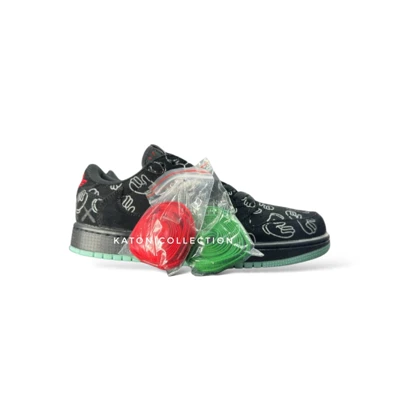 کتانی جردن وان لو کاز Jordan 1 Low Kaws
