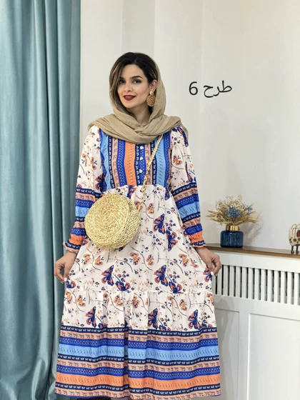 مانتو پیراهنی دکمه دار غزال