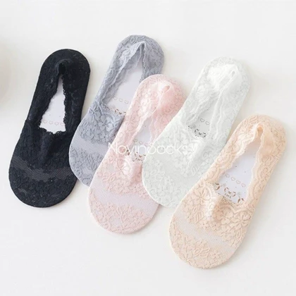 جوراب کالج گیپوری طرح غنچه