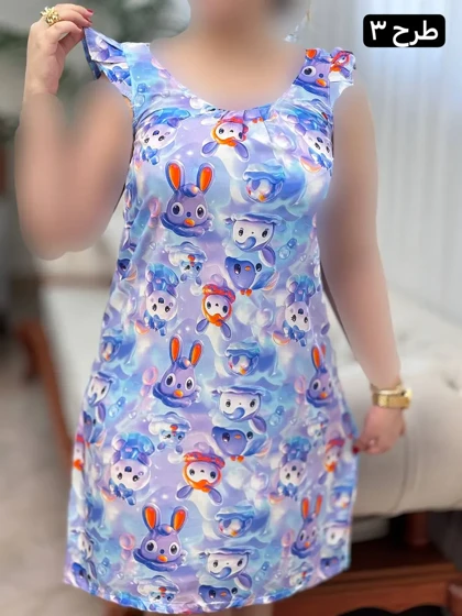 پیراهن نخی سه بعدی 2909