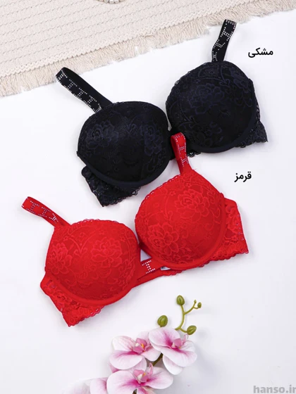 سوتین اسفنجی کاپ‌دار فنردار کد 728