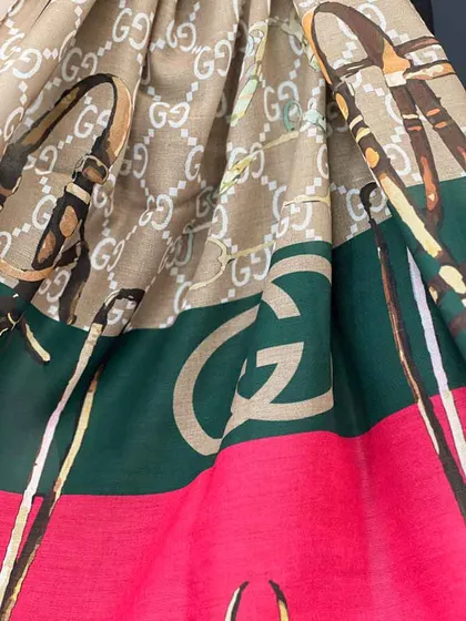 شال طرح گوچی