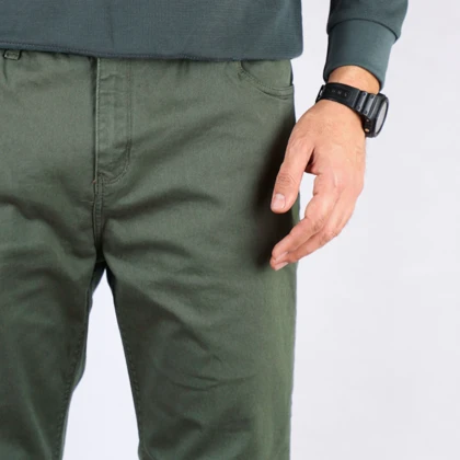 شلوار کتان راسته مردانه مدل 667915