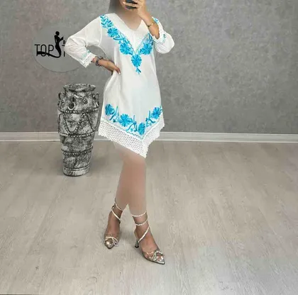 تونیک خامه دوزی کد : 8207