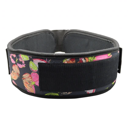 کمربند بدنسازی زنانه دبل ای مدل Butterfly-404H1181 چسبی مشکی