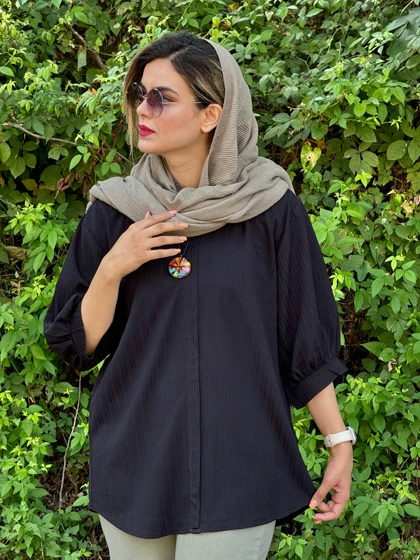 مانتو شومیزی رزا2755