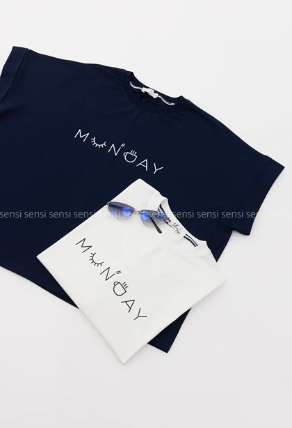 تیشرت آستین دوبل MONDAYکد1006264