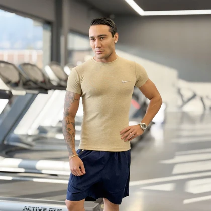 تیشرت فیت شرت نایک کرم