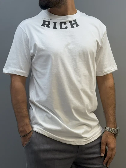 تیشرت مردانه RICH چاپدار 41