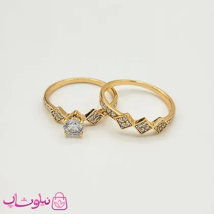 انگشتر ژوپینگ حلقه و پشت حلقه
