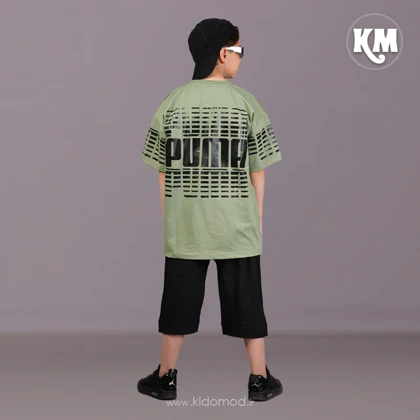تیشرت شلوارک پسرانه طرح Puma