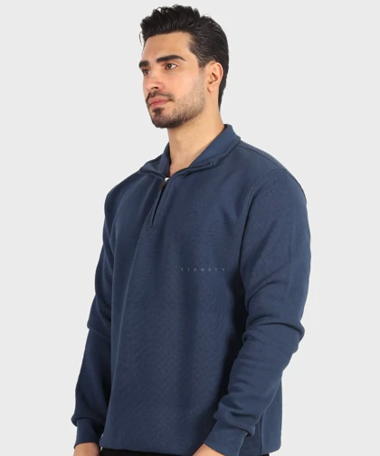 بافت مردانه نیم زیپ و ساده 8016