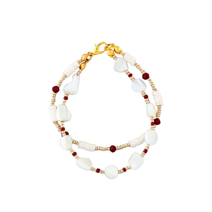 دستبند زنانه مدل دولاین