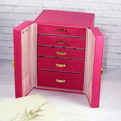 جعبه جواهرات مدل کشو دار طبقاتی کد G_Lnd_104