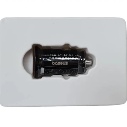 شارژر فندکی فست شارژ ماشین تایپ سی 30 وات بیسوس BS-C16C1 CCALL-YS01