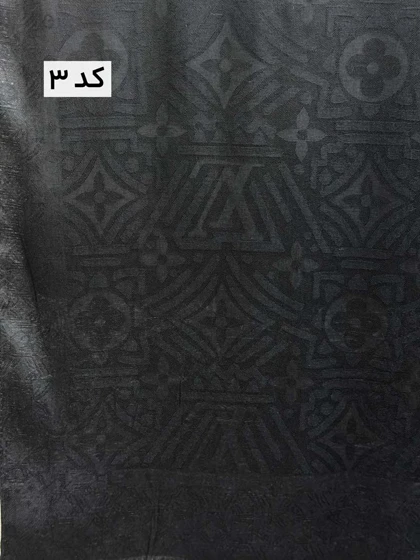 شال مشکی ژاکارد نارون کد 1020186