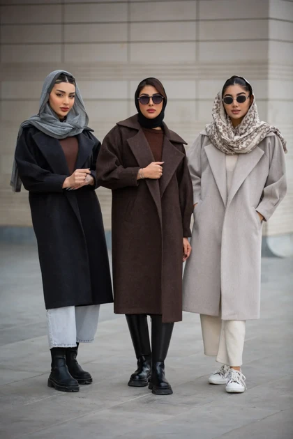 پالتو موهر بلند مچ پیله