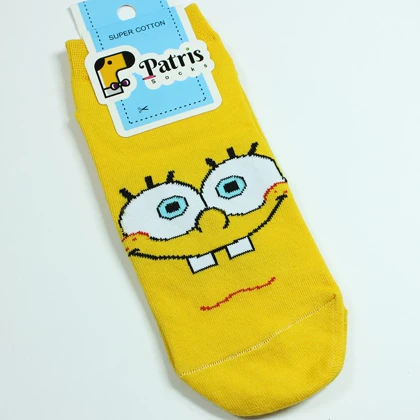 جوراب زنانه باب اسفنجی مچی برند پاتریس