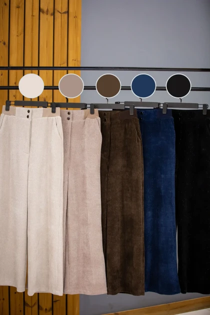 شلوار زنانه دکمه زاماک