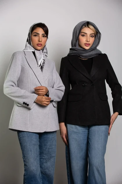 کت فوتر یقه بلیزر بنیتا