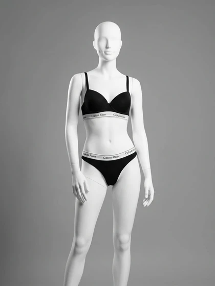 ست شورت بکلس و سوتین فنر دار نخ پنبه کلوین کلاین Calvin Klein