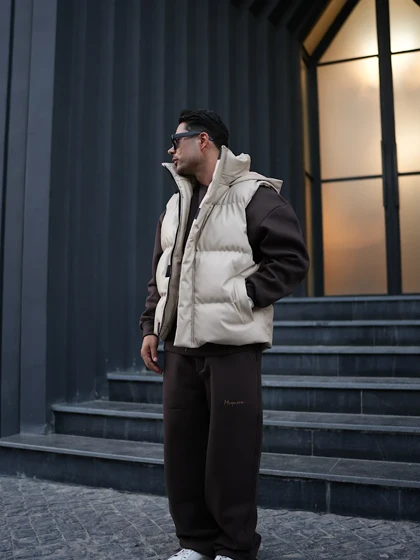 پافر مردانه کلاهدار mc