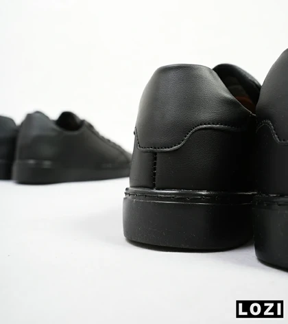 کفش کتانی مردانه مشکی BERSHKA