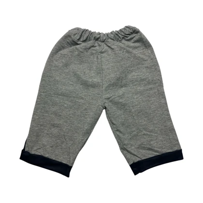 ست تیشرت آستین کوتاه و شلوارک پسرانه مدل PJ1140 رنگ آبی تیره