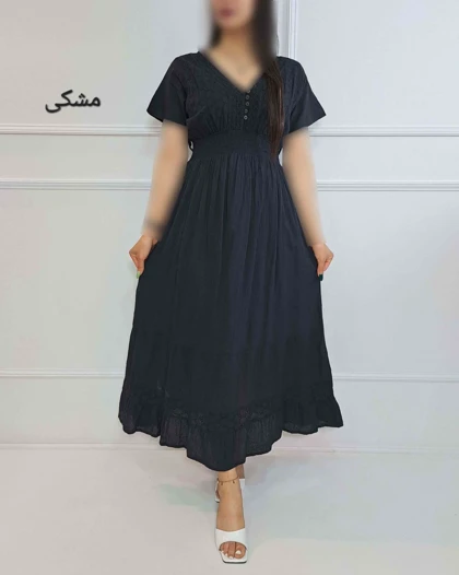 پیراهن آستین کوتاه_سلین کد 097