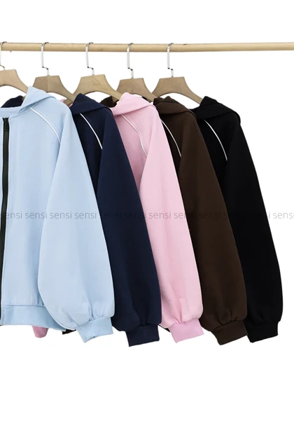 سویشرت کلاه دار داخل کرک کد1005055