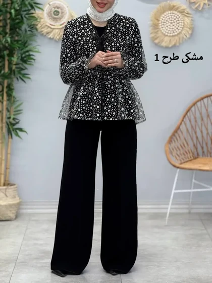 3421-مانتو مزونی عروسک