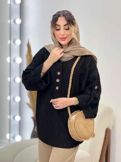 شومیز سه دکمه فریماه