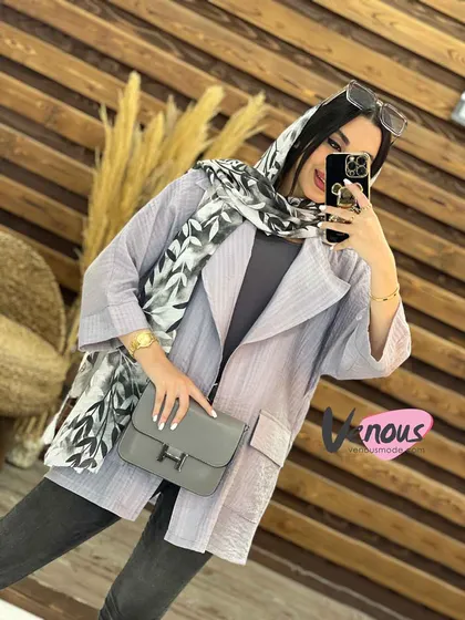 مانتو یقه انگلیسی دلتا