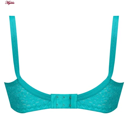 سوتین زنانه پانیذ آبی فیروزه ای کد 66303-7