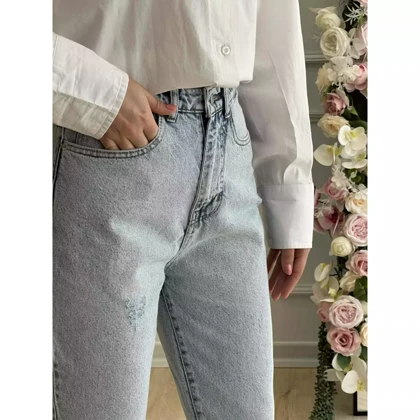 شلوار جین مام استایل 1002356