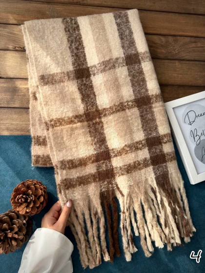 بیگ اسکارف میکس موکا