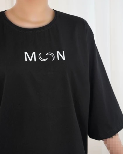 تیشرت مشکی moon کد 29412