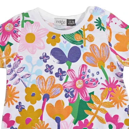 رامپر دخترانه ایندیگو مدل K2482046RO