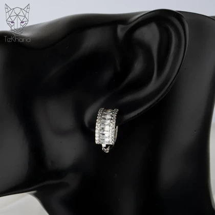 گوشواره ژوپینگ حلقه‌ای مارکیس دیاموند