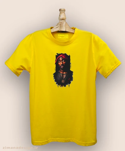 تیشرت مردانه و زنانه طرح توپاک کد 913