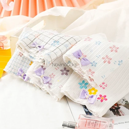 شورت طرح بنفشه