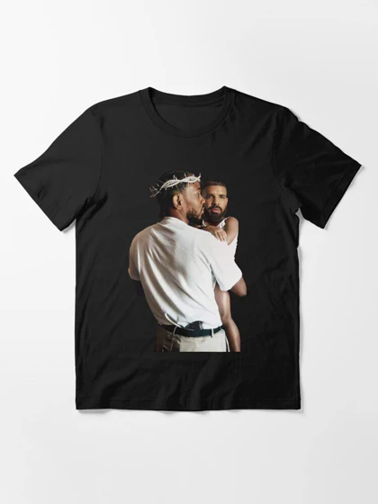 تیشرت kendrick lamar طرح Kendrick Lamar Holding Baby Drake کد 205289