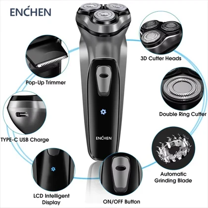 ریش تراش شارژی انچن ENCHEN Blackstone