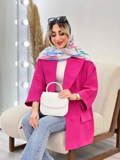 مانتو مازراتی یقه بلیزری