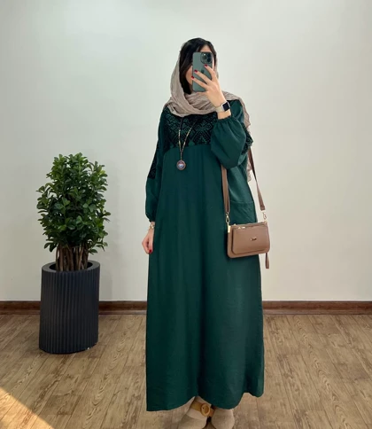 مانتو عبایی بلند چیترا 2