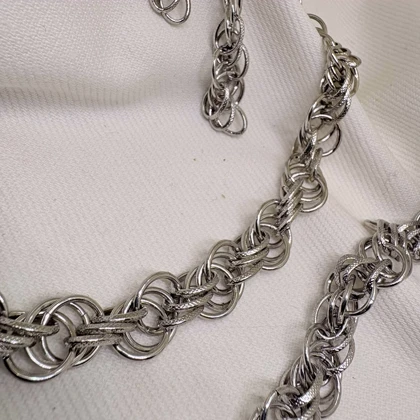 سرویس کامل برند شین مدل «حلقه‌های مهتاب» | آبکاری رادیوم با گارانتی 1 ساله