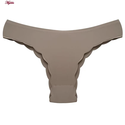 شورت زنانه هانا مدل لیزری قهوه ای تیره کد 4978