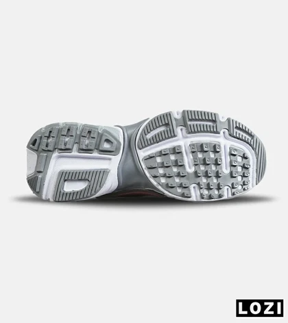 کفش کتانی مردانه و زنانه طوسی صورتی Nike cushlon مدل 7806